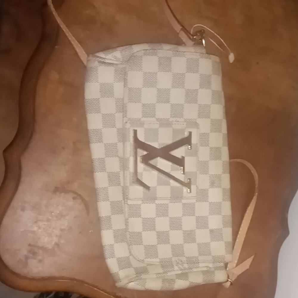 Louis Vuitton Checkered Clutch